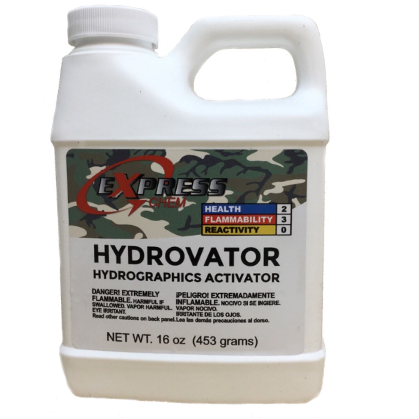 Hydrovator ® Hydrographic Hydro Dip Dipping Water Transfer Activator 16oz Pint