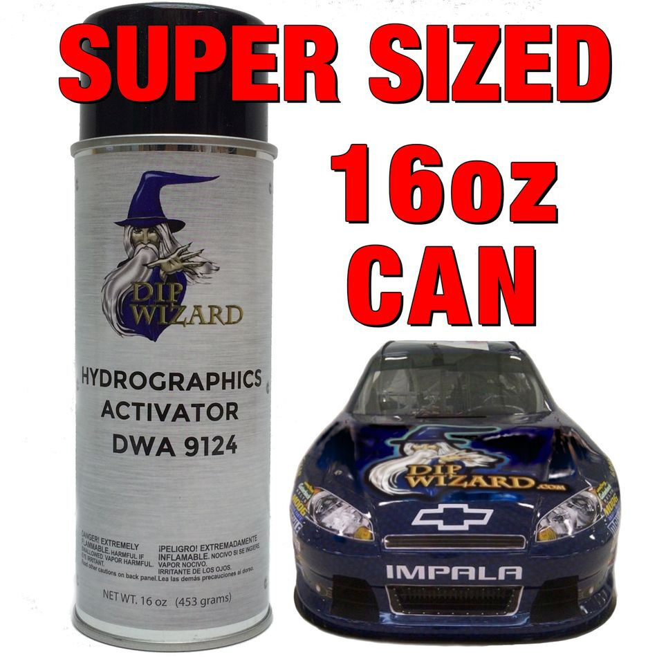 Hydrographics Activator - Water Transfer Printing - Hydro Dipping Spray (16oz.)