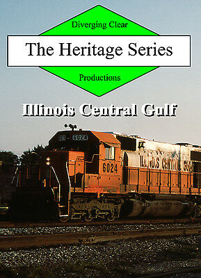 Railroad Dvd: Illinois Central Gulf In The 1980s